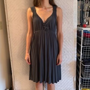 Soprano grey Grecian dress